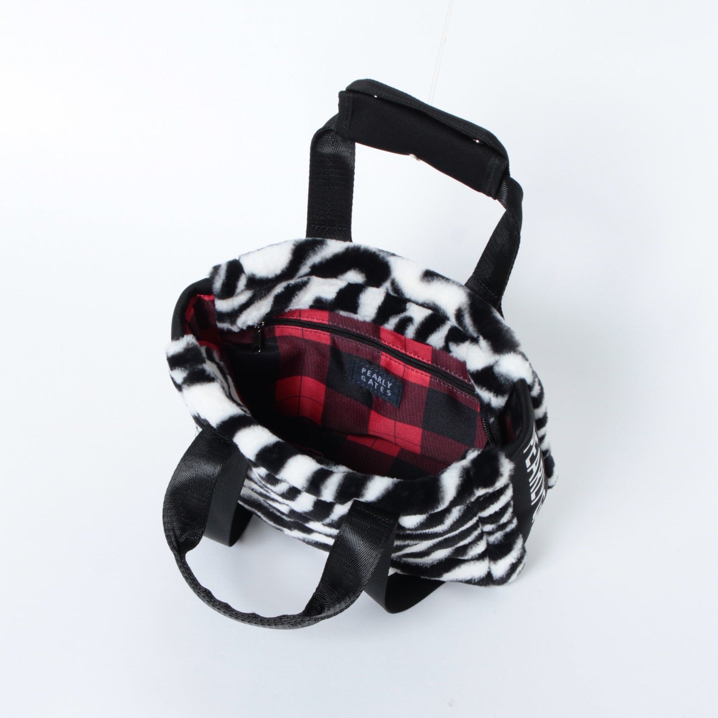 フェイクファー カートバッグ <ゼブラ柄> (UNISEX)