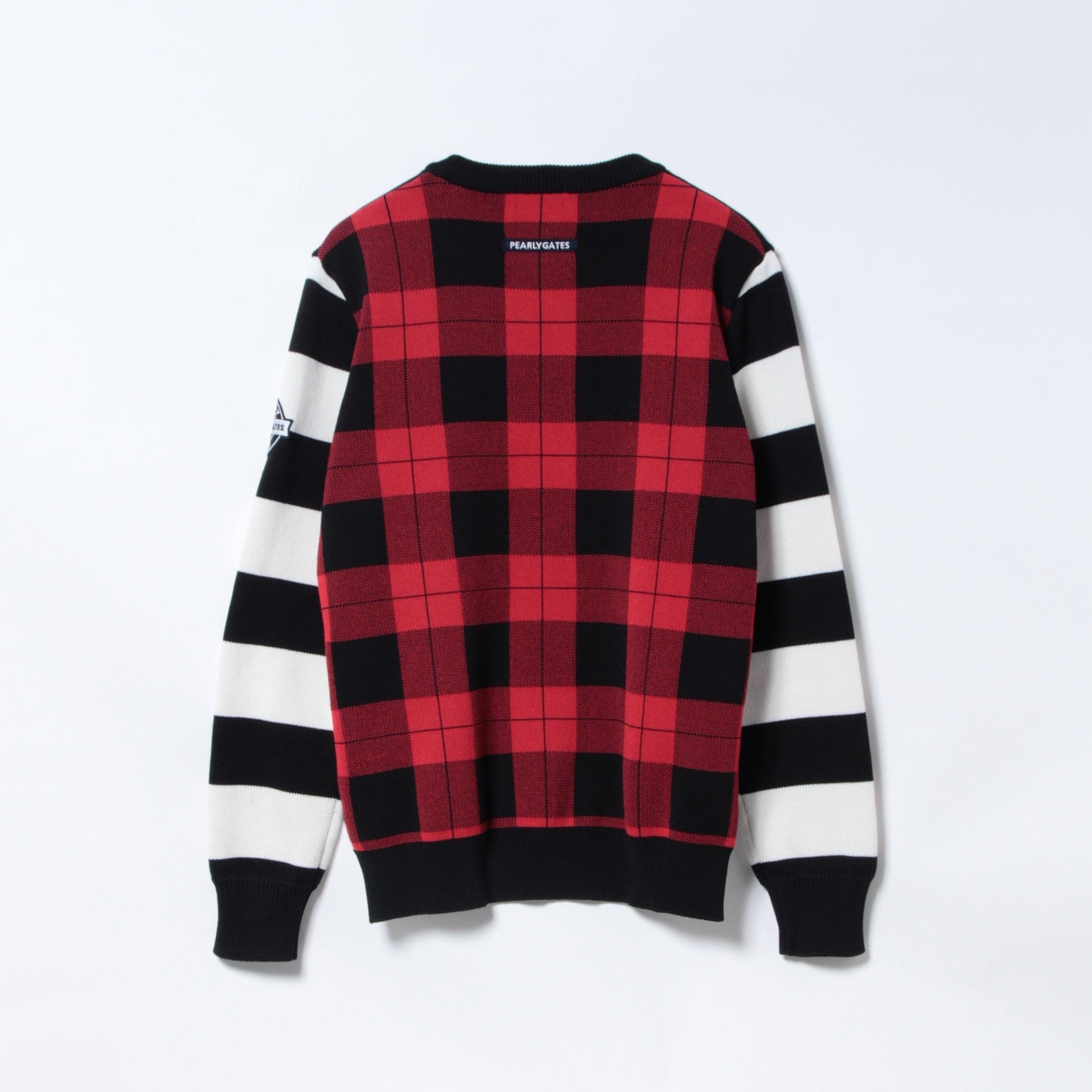 BOUNC×1 スムース12G クルーネックニットプルオーバー