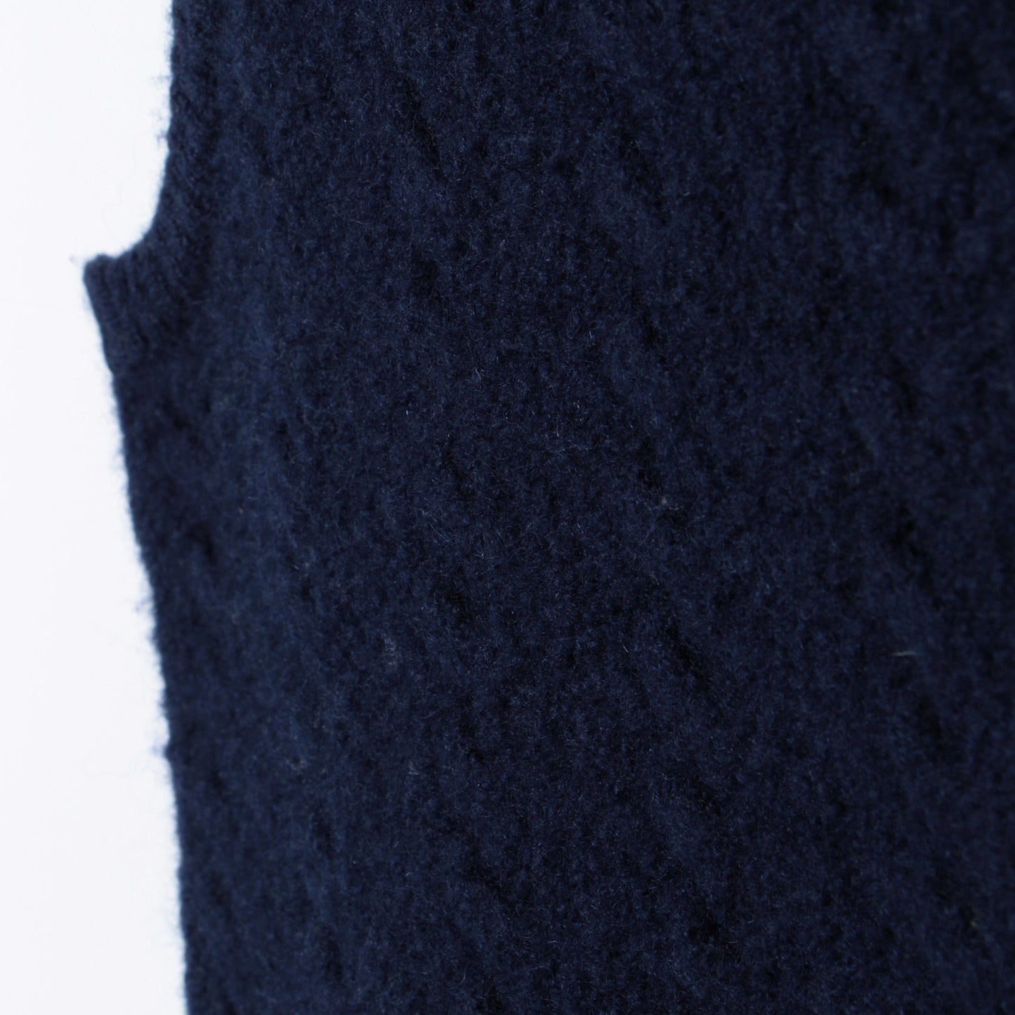 7G1P片畦×ケーブルニットベスト