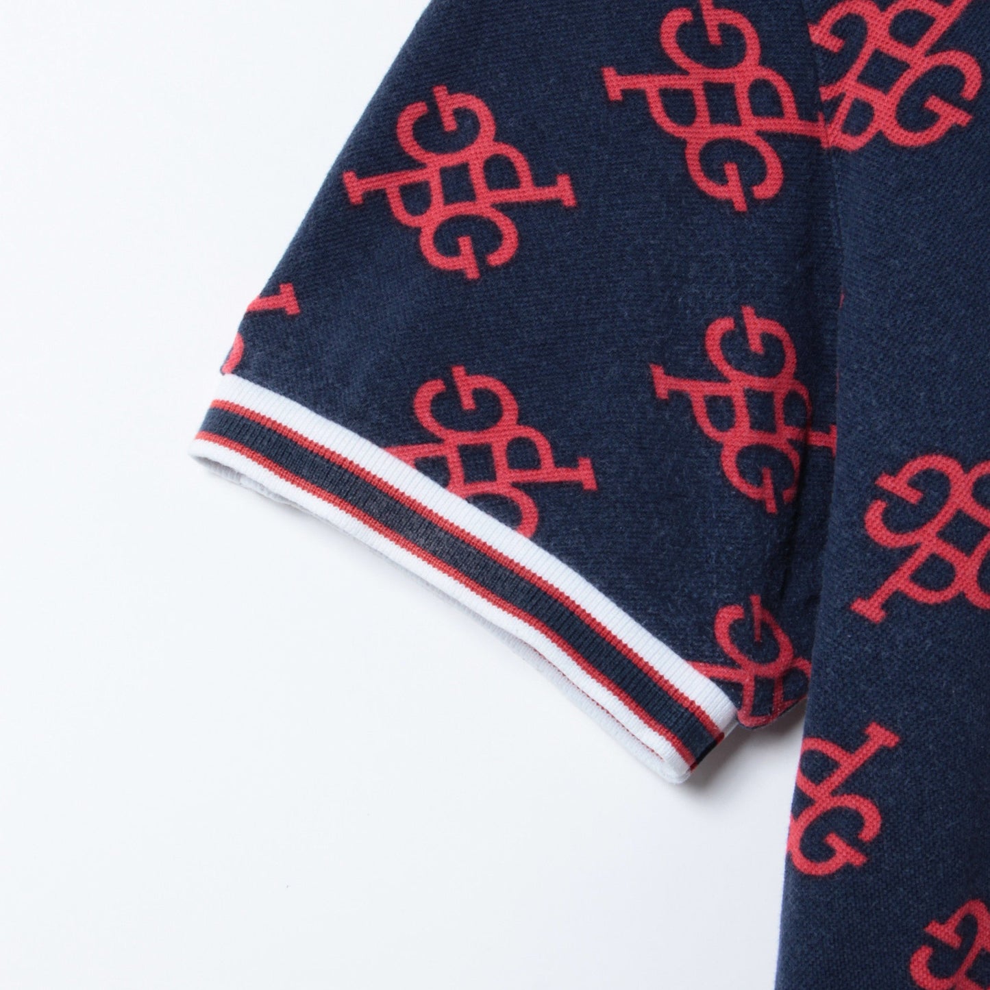 スーピマカノコ 半袖 ポロシャツ <PGモノグラム>