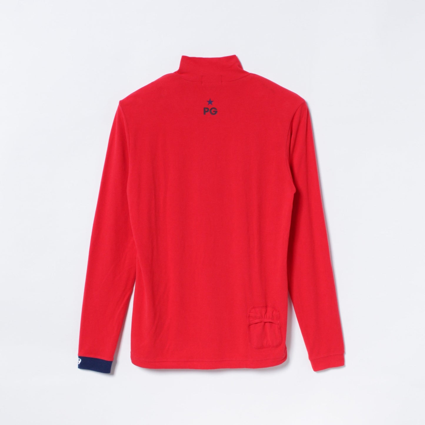 プレミアムウォーム ハーフジップカットソー