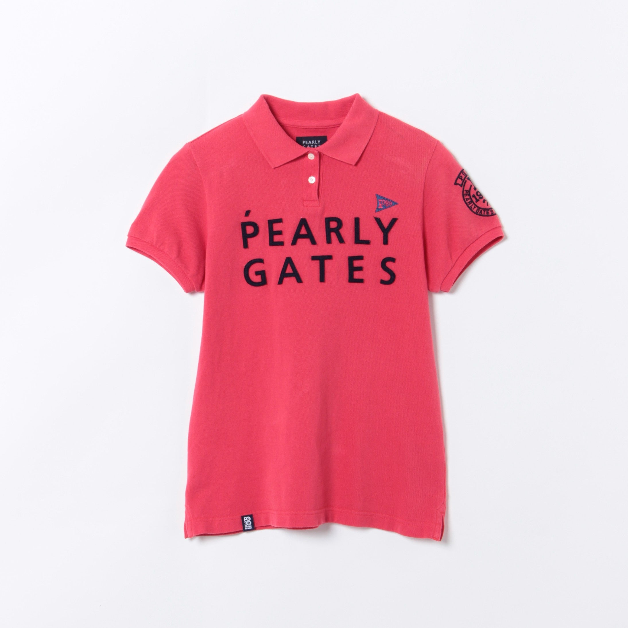 PEARLY GATES パーリーゲイツ カノコ半袖ポロシャツゴルフ - ウエア